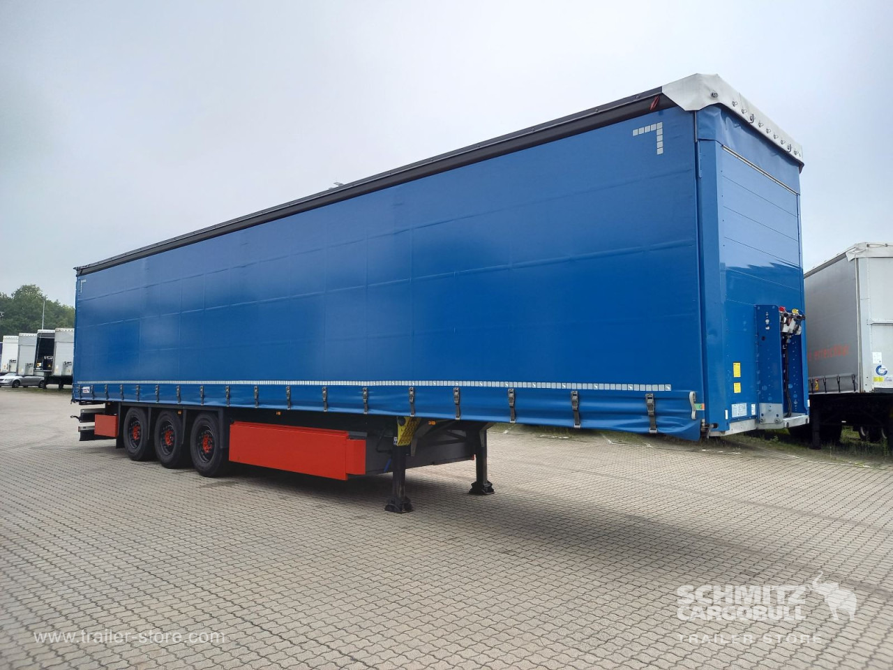 SCHMITZ Auflieger Curtainsider Standard - Polprikolica s ponjavo: slika 1 SCHMITZ Auflieger Curtainsider Standard - Polprikolica s ponjavo: slika 1