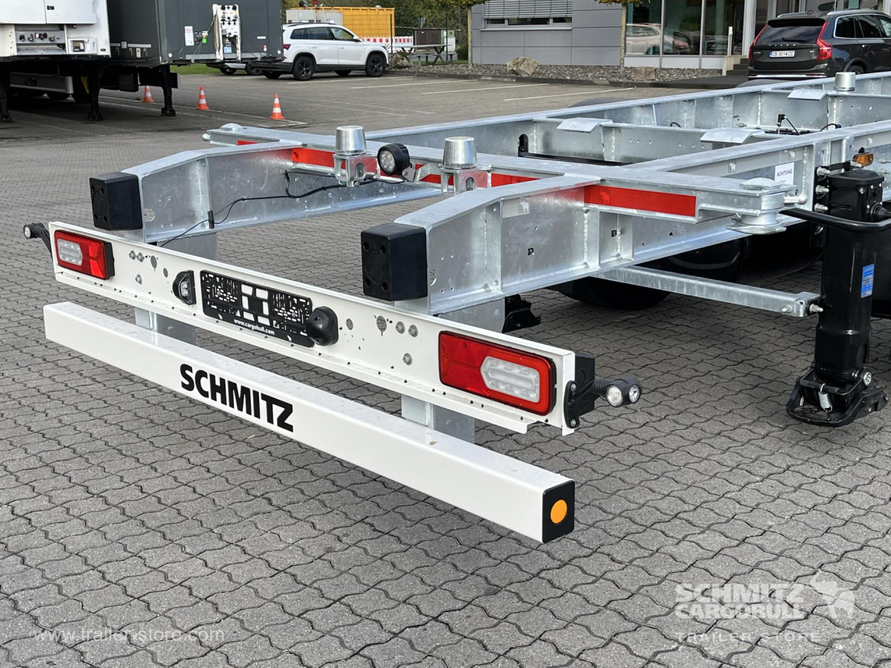 SCHMITZ Zentralachsanhänger Wechselfahrgestell - Kontejnerska prikolica/ Prikolica z zamenljivim tovoriščem: slika 3 SCHMITZ Zentralachsanhänger Wechselfahrgestell - Kontejnerska prikolica/ Prikolica z zamenljivim tovoriščem: slika 3