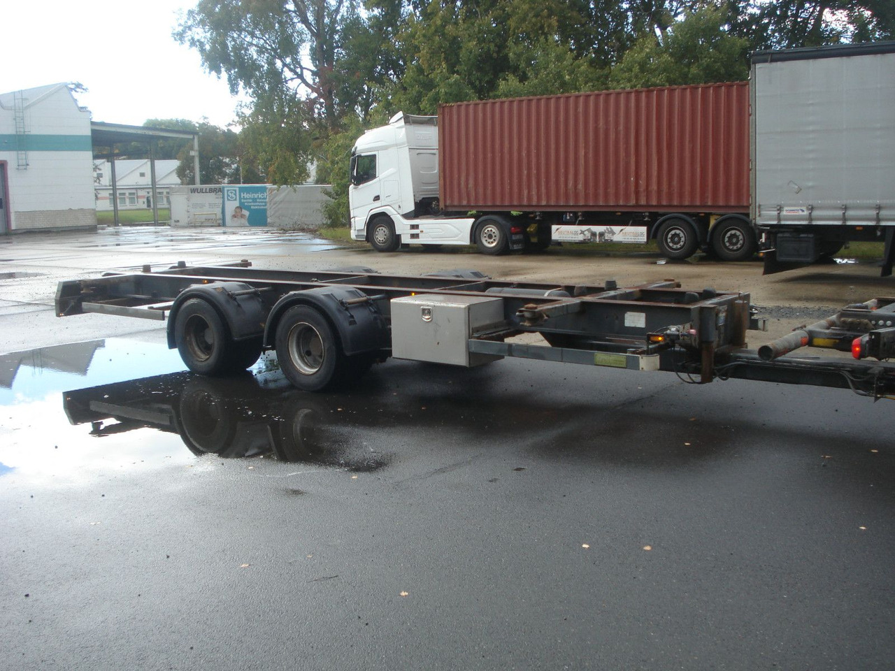 Krebs Jumbo Tandem für 7,82 WBs - Kontejnerska prikolica/ Prikolica z zamenljivim tovoriščem: slika 5 Krebs Jumbo Tandem für 7,82 WBs - Kontejnerska prikolica/ Prikolica z zamenljivim tovoriščem: slika 5