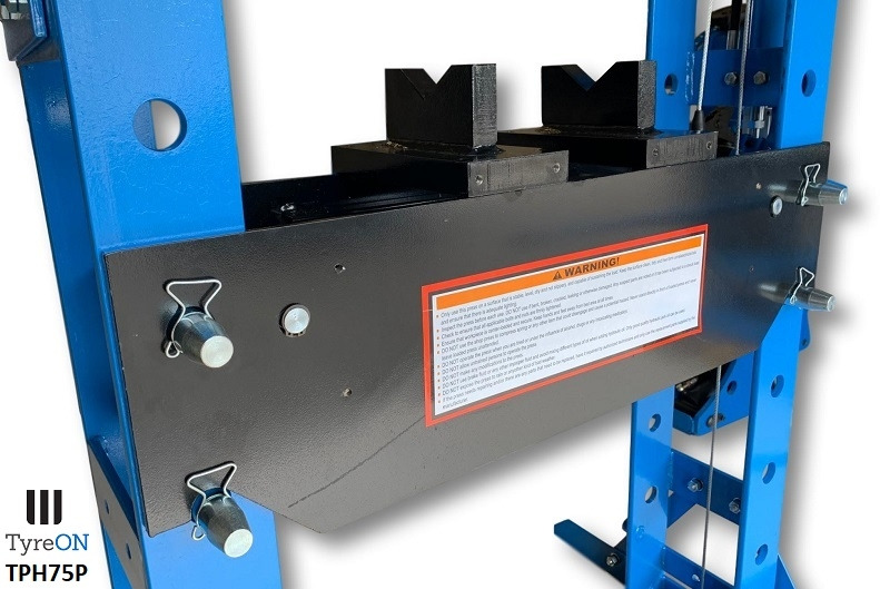 TPH75P Workshop press pneumatic hydraulic 75T - Oprema za delavnice: slika 3 TPH75P Workshop press pneumatic hydraulic 75T - Oprema za delavnice: slika 3