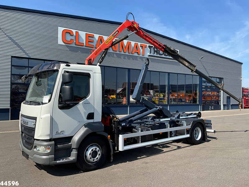 DAF FA LF 250 Euro 6 Palfinger 6,5 Tonmeter laadkraan - Kotalni prekucni tovornjak, Tovornjak z dvigalom: slika 1 DAF FA LF 250 Euro 6 Palfinger 6,5 Tonmeter laadkraan - Kotalni prekucni tovornjak, Tovornjak z dvigalom: slika 1