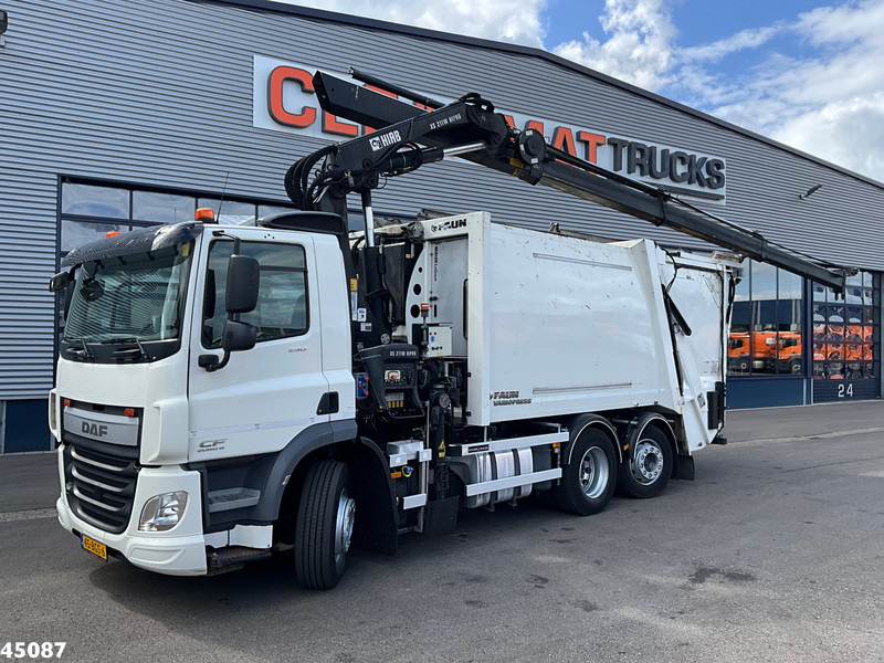 DAF FAN CF 290 Euro 6 Hiab 21 Tonmeter laadkraan Just 166.914 km! - Smetarski tovornjak: slika 1 DAF FAN CF 290 Euro 6 Hiab 21 Tonmeter laadkraan Just 166.914 km! - Smetarski tovornjak: slika 1