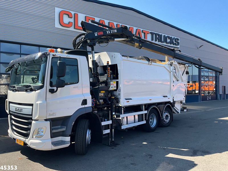 DAF FAN CF 290 Euro 6 Hiab 21 Tonmeter laadkraan - Smetarski tovornjak: slika 1 DAF FAN CF 290 Euro 6 Hiab 21 Tonmeter laadkraan - Smetarski tovornjak: slika 1
