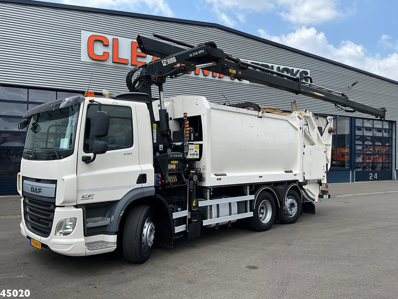 DAF FAN CF 290 Euro 6 Hiab 21 Tonmeter laadkraan - Smetarski tovornjak: slika 1 DAF FAN CF 290 Euro 6 Hiab 21 Tonmeter laadkraan - Smetarski tovornjak: slika 1