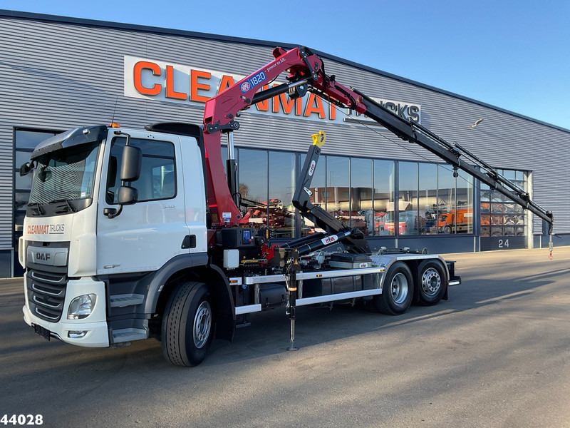 DAF FAN CF 340 Euro 6 HMF 18 Tonmeter laadkraan met lier Just 45.802 km! - Kotalni prekucni tovornjak, Tovornjak z dvigalom: slika 1 DAF FAN CF 340 Euro 6 HMF 18 Tonmeter laadkraan met lier Just 45.802 km! - Kotalni prekucni tovornjak, Tovornjak z dvigalom: slika 1