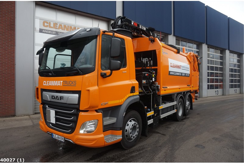 DAF FAN CF 340 Hiab 21 ton/meter laadkraan - Smetarski tovornjak: slika 1 DAF FAN CF 340 Hiab 21 ton/meter laadkraan - Smetarski tovornjak: slika 1