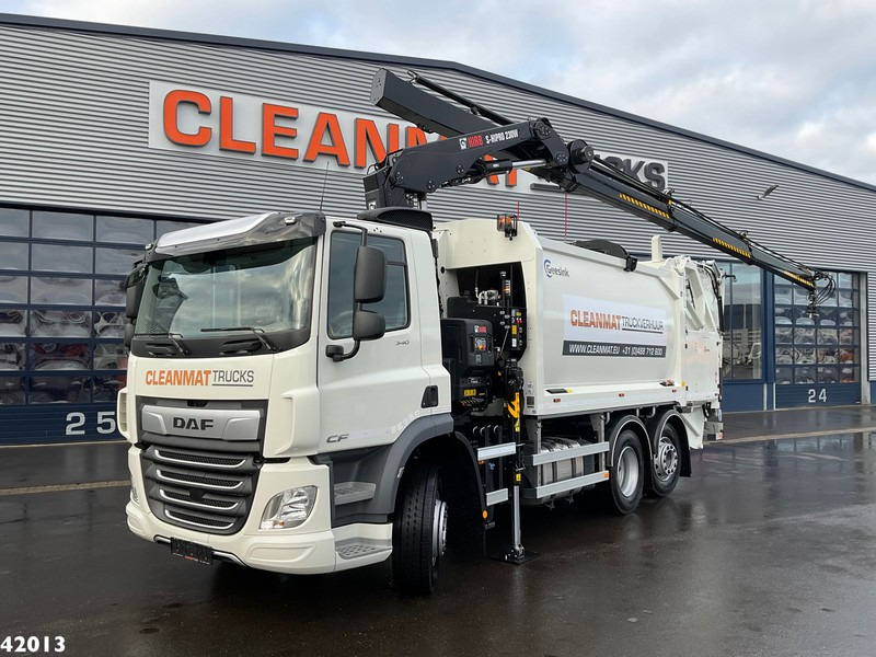 DAF FAN CF 340 Hiab 23 ton/meter laadkraan - Smetarski tovornjak: slika 1 DAF FAN CF 340 Hiab 23 ton/meter laadkraan - Smetarski tovornjak: slika 1