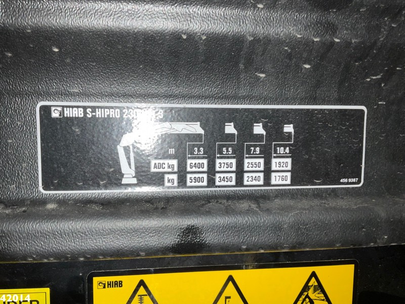 Smetarski tovornjak DAF FAN CF 340 Hiab 23 ton/meter laadkraan Welvaarts weighing system: slika 16