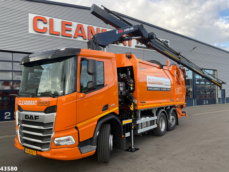 DAF FAN XD 340 Hiab 23 Tonmeter laadkraan + Welvaarts Weighing system - Smetarski tovornjak: slika 1 DAF FAN XD 340 Hiab 23 Tonmeter laadkraan + Welvaarts Weighing system - Smetarski tovornjak: slika 1