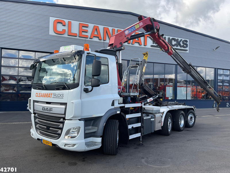 DAF FAQ CF 400 8x2 Euro 6 HMF 21 Tonmeter laadkraan - Kotalni prekucni tovornjak, Tovornjak z dvigalom: slika 1 DAF FAQ CF 400 8x2 Euro 6 HMF 21 Tonmeter laadkraan - Kotalni prekucni tovornjak, Tovornjak z dvigalom: slika 1