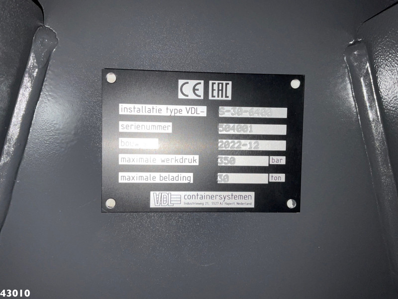 Kotalni prekucni tovornjak DAF FAQ CF 430 VDL 30 Ton haakarmsysteem: slika 18
