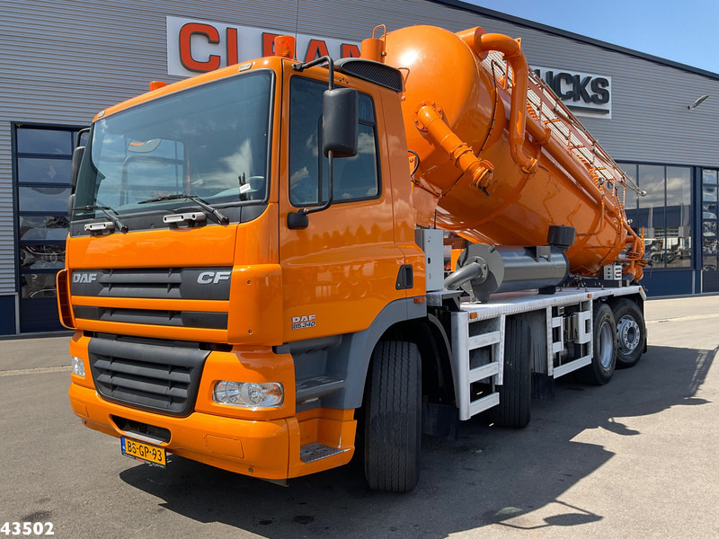 DAF FAX 85 CF 340 Droge stoffen blaas installatie Just 21.613 km! - Vakuumski tovornjak: slika 1 DAF FAX 85 CF 340 Droge stoffen blaas installatie Just 21.613 km! - Vakuumski tovornjak: slika 1