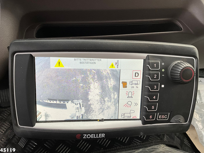 Smetarski tovornjak FUSO eCanter 9C18 M-Batt Zoeller 7m³ 100% Elektrisch: slika 16