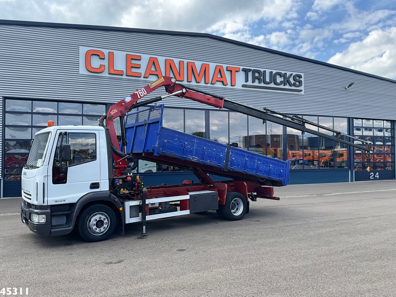 Iveco Eurocargo ML130E18 HMF 7 Tonmeter laadkraan Just 124.705 km! - Tovornjak prekucnik, Tovornjak z dvigalom: slika 1 Iveco Eurocargo ML130E18 HMF 7 Tonmeter laadkraan Just 124.705 km! - Tovornjak prekucnik, Tovornjak z dvigalom: slika 1