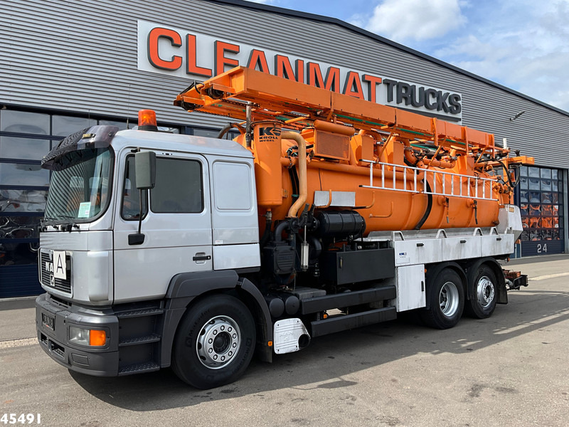 Vakuumski tovornjak MAN 26.400 Kroll 14.5m³ kolkenzuiger Euro 2 Manual Gearbox: slika 9