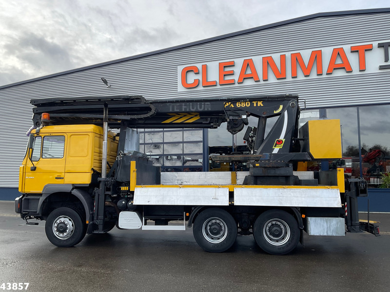 MAN F2000 6x6 Full Steel Manual Palfinger 68 Meter Dachdecker kran Just 54.133 km! - Tovornjak z dvigalom: slika 4 MAN F2000 6x6 Full Steel Manual Palfinger 68 Meter Dachdecker kran Just 54.133 km! - Tovornjak z dvigalom: slika 4