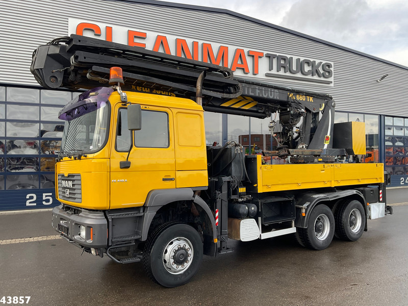 MAN F2000 6x6 Full Steel Manual Palfinger 68 Meter Dachdecker kran Just 54.133 km! - Tovornjak z dvigalom: slika 2 MAN F2000 6x6 Full Steel Manual Palfinger 68 Meter Dachdecker kran Just 54.133 km! - Tovornjak z dvigalom: slika 2