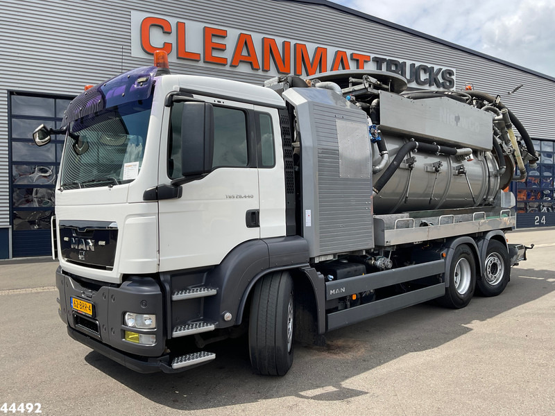 MAN TGS 28.440 FFG Flensburger 12,5m³ Saug/Spul combi Waterrecycling - Vakuumski tovornjak: slika 2 MAN TGS 28.440 FFG Flensburger 12,5m³ Saug/Spul combi Waterrecycling - Vakuumski tovornjak: slika 2
