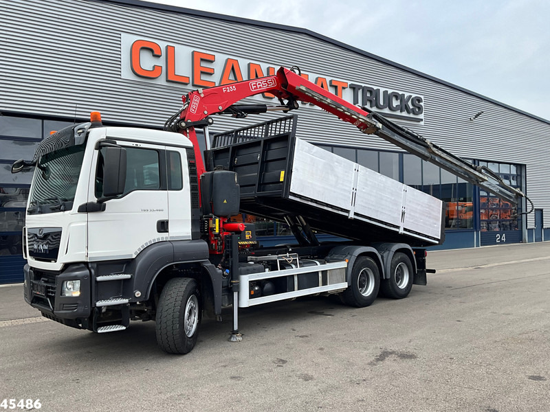 MAN TGS 33.460 6x4 Euro 6 Fassi 23 Tonmeter laadkraan Just 137.258 Km! - Tovornjak prekucnik, Tovornjak z dvigalom: slika 1 MAN TGS 33.460 6x4 Euro 6 Fassi 23 Tonmeter laadkraan Just 137.258 Km! - Tovornjak prekucnik, Tovornjak z dvigalom: slika 1