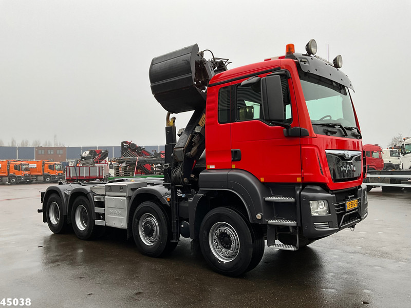 MAN TGS 35.400 8x4 Euro 6 HMF 16 Tonmeter Z-kraan - Kotalni prekucni tovornjak, Tovornjak z dvigalom: slika 3 MAN TGS 35.400 8x4 Euro 6 HMF 16 Tonmeter Z-kraan - Kotalni prekucni tovornjak, Tovornjak z dvigalom: slika 3