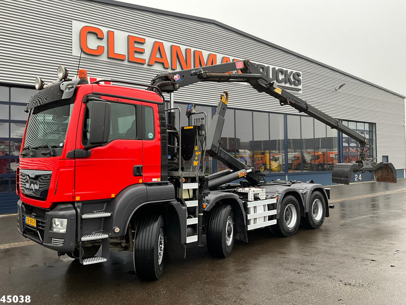 MAN TGS 35.400 8x6 Euro 6 HMF 16 Tonmeter Z-kraan - Kotalni prekucni tovornjak, Tovornjak z dvigalom: slika 1 MAN TGS 35.400 8x6 Euro 6 HMF 16 Tonmeter Z-kraan - Kotalni prekucni tovornjak, Tovornjak z dvigalom: slika 1