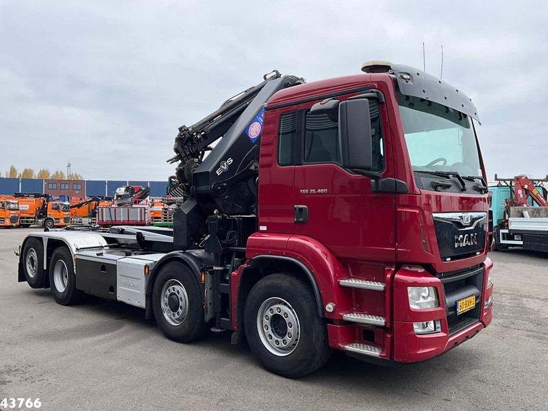 MAN TGS 35.480 8x4H Euro 6 HMF 40 Tonmeter laadkraan + Fly-Jib - Tovornjak z dvigalom: slika 3 MAN TGS 35.480 8x4H Euro 6 HMF 40 Tonmeter laadkraan + Fly-Jib - Tovornjak z dvigalom: slika 3