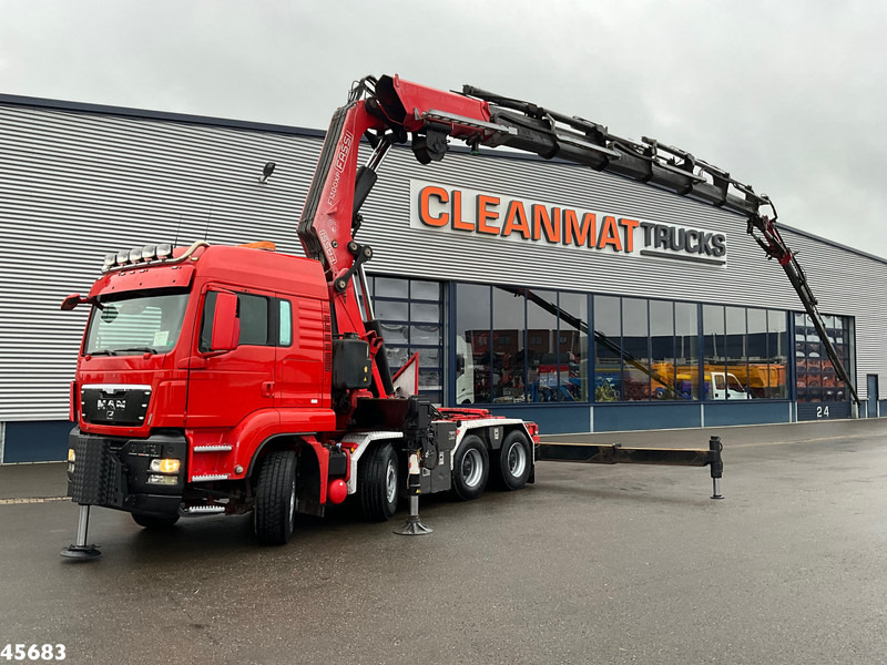 MAN TGS 41.480 8x4 ZF Intarder Fassi 130 Tonmeter laadkraan + Fly-JIb - Tovornjak z dvigalom: slika 1 MAN TGS 41.480 8x4 ZF Intarder Fassi 130 Tonmeter laadkraan + Fly-JIb - Tovornjak z dvigalom: slika 1