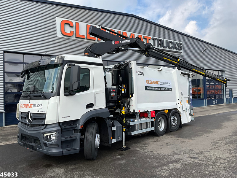 Mercedes-Benz Actros 2536 Hiab 23 Tonmeter laadkraan - Smetarski tovornjak: slika 1 Mercedes-Benz Actros 2536 Hiab 23 Tonmeter laadkraan - Smetarski tovornjak: slika 1