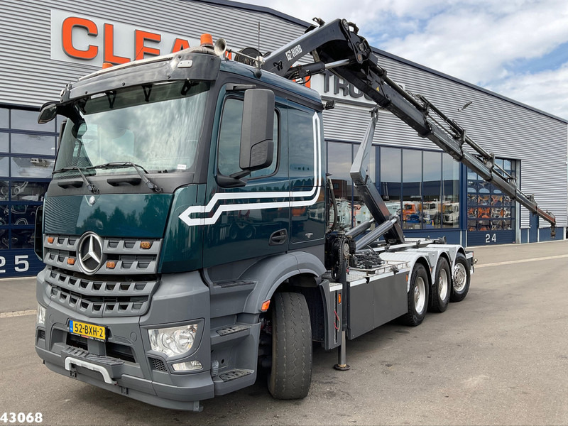 Mercedes-Benz Arocs 3251 8x4 Euro 6 Hiab 28 Tonmeter laadkraan - Kotalni prekucni tovornjak, Tovornjak z dvigalom: slika 1 Mercedes-Benz Arocs 3251 8x4 Euro 6 Hiab 28 Tonmeter laadkraan - Kotalni prekucni tovornjak, Tovornjak z dvigalom: slika 1