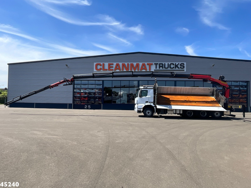 Mercedes-Benz Arocs 3251 8x4 Euro 6 Retarder Palfinger 34 Tonmeter laadkraan + Fly-Jib 2 zijdige kipper Just 146.766 km! - Tovornjak prekucnik, Tovornjak z dvigalom: slika 1 Mercedes-Benz Arocs 3251 8x4 Euro 6 Retarder Palfinger 34 Tonmeter laadkraan + Fly-Jib 2 zijdige kipper Just 146.766 km! - Tovornjak prekucnik, Tovornjak z dvigalom: slika 1