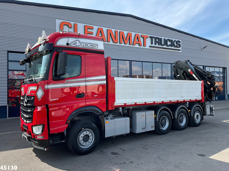 Mercedes-Benz Arocs 3263 8x4 Hiab 37 Tonmeter laadkraan + Fly-Jib - Tovornjak prekucnik, Tovornjak z dvigalom: slika 4 Mercedes-Benz Arocs 3263 8x4 Hiab 37 Tonmeter laadkraan + Fly-Jib - Tovornjak prekucnik, Tovornjak z dvigalom: slika 4