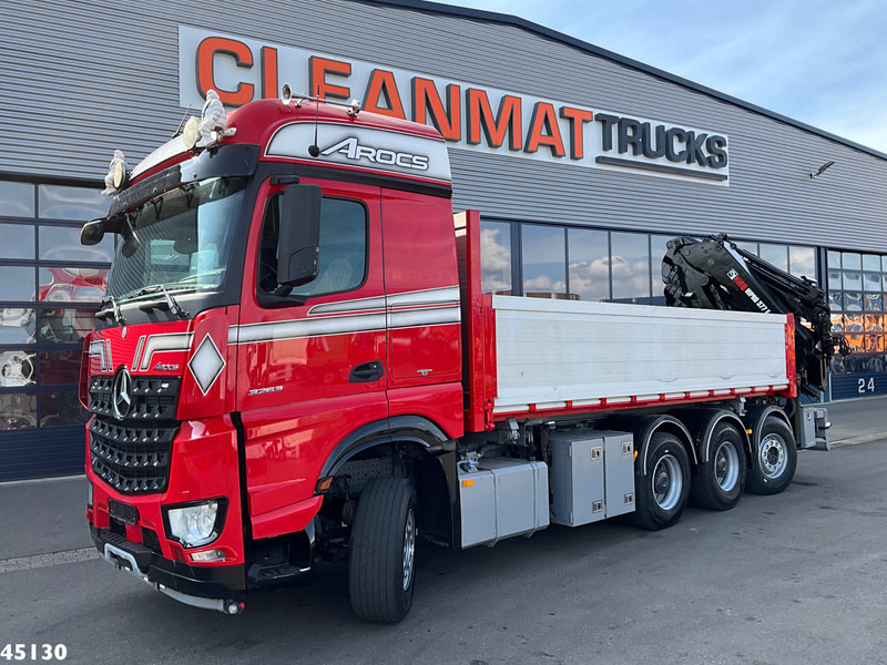 Mercedes-Benz Arocs 3263 8x4 Hiab 37 Tonmeter laadkraan + Fly-Jib - Tovornjak prekucnik, Tovornjak z dvigalom: slika 3 Mercedes-Benz Arocs 3263 8x4 Hiab 37 Tonmeter laadkraan + Fly-Jib - Tovornjak prekucnik, Tovornjak z dvigalom: slika 3