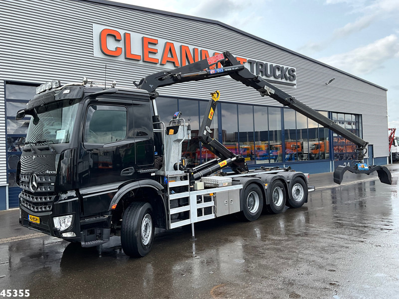 Mercedes-Benz Arocs 3540 8x4 Euro 6 HMF 19 Tonmeter Z-kraan Just 118.906 Km! - Kotalni prekucni tovornjak, Tovornjak z dvigalom: slika 1 Mercedes-Benz Arocs 3540 8x4 Euro 6 HMF 19 Tonmeter Z-kraan Just 118.906 Km! - Kotalni prekucni tovornjak, Tovornjak z dvigalom: slika 1