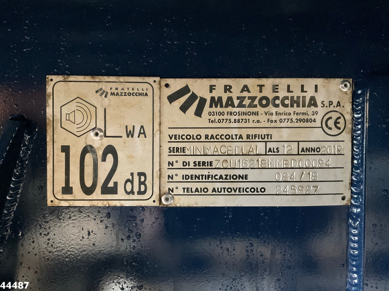 Smetarski tovornjak Mercedes-Benz Atego 1524 Euro 6 Fratelli Mazzocchia 12m²: slika 20 Smetarski tovornjak Mercedes-Benz Atego 1524 Euro 6 Fratelli Mazzocchia 12m²: slika 20