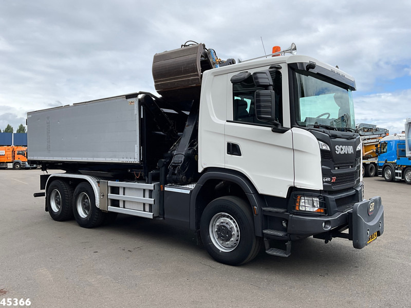 Scania G 410 6x6 Euro 6 Palfinger 17 Tonmeter Z-kraan - Tovornjak prekucnik, Tovornjak z dvigalom: slika 5 Scania G 410 6x6 Euro 6 Palfinger 17 Tonmeter Z-kraan - Tovornjak prekucnik, Tovornjak z dvigalom: slika 5