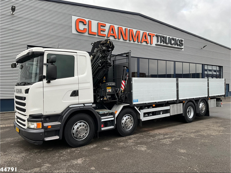 Scania G 450 8x2 Euro 6 Hiab 32 Tonmeter laadkraan Just 114.221 km! - Tovornjak z dvigalom: slika 2 Scania G 450 8x2 Euro 6 Hiab 32 Tonmeter laadkraan Just 114.221 km! - Tovornjak z dvigalom: slika 2