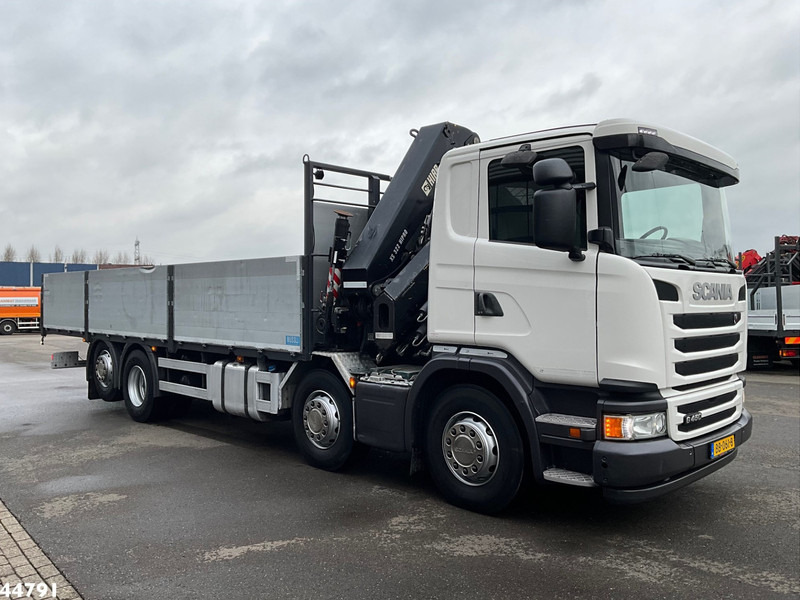 Scania G 450 8x2 Euro 6 Hiab 32 Tonmeter laadkraan Just 114.221 km! - Tovornjak z dvigalom: slika 5 Scania G 450 8x2 Euro 6 Hiab 32 Tonmeter laadkraan Just 114.221 km! - Tovornjak z dvigalom: slika 5