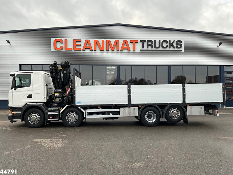 Scania G 450 8x2 Euro 6 Hiab 32 Tonmeter laadkraan Just 114.221 km! - Tovornjak z dvigalom: slika 3 Scania G 450 8x2 Euro 6 Hiab 32 Tonmeter laadkraan Just 114.221 km! - Tovornjak z dvigalom: slika 3