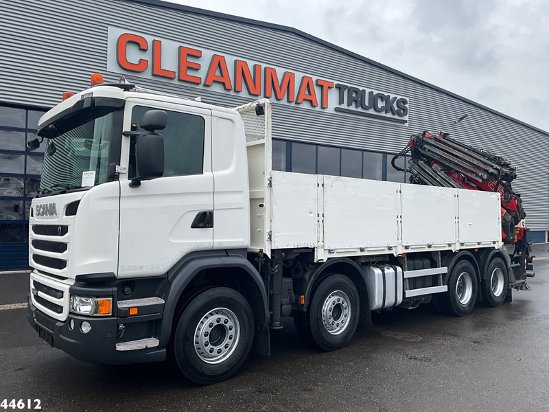 Scania G 450 8x4 Euro 6 Fassi 66 Tonmeter laadkraan + Fly-jib Just 176.555 Km! - Tovornjak z dvigalom: slika 2 Scania G 450 8x4 Euro 6 Fassi 66 Tonmeter laadkraan + Fly-jib Just 176.555 Km! - Tovornjak z dvigalom: slika 2