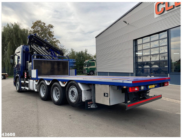 Scania G 450 8x4 Fassi 45 Tonmeter laadkraan + Fly-Jib Just 151.350 km! - Tovornjak z dvigalom: slika 4 Scania G 450 8x4 Fassi 45 Tonmeter laadkraan + Fly-Jib Just 151.350 km! - Tovornjak z dvigalom: slika 4