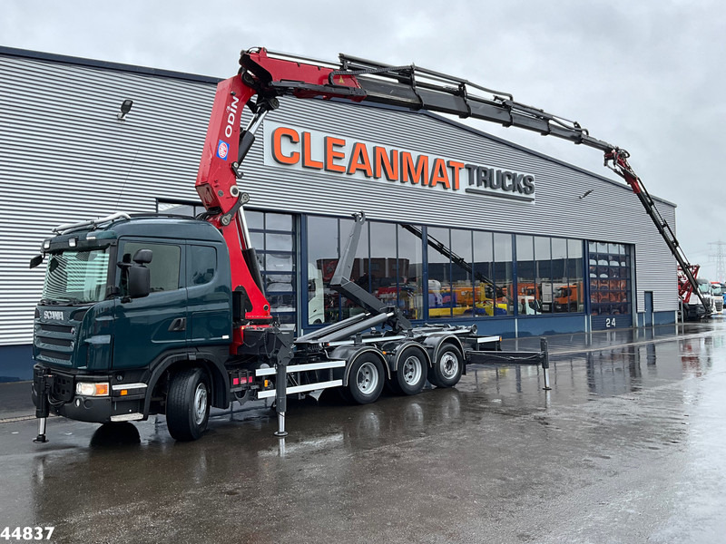 Scania G480 8x4 HMF 60 Tonmeter laadkraan + Fly-jib - Kotalni prekucni tovornjak, Tovornjak z dvigalom: slika 1 Scania G480 8x4 HMF 60 Tonmeter laadkraan + Fly-jib - Kotalni prekucni tovornjak, Tovornjak z dvigalom: slika 1