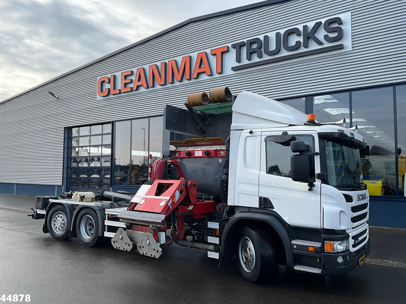 Scania P 280 6x2 Euro 6 VDL Translift zijlader Just 159.334 km! - Smetarski tovornjak: slika 1 Scania P 280 6x2 Euro 6 VDL Translift zijlader Just 159.334 km! - Smetarski tovornjak: slika 1