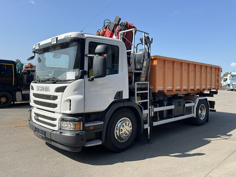 Scania P 320 HMF 12 Tonmeter Z-kraan + Kipper 11m³ - Tovornjak prekucnik, Tovornjak z dvigalom: slika 3 Scania P 320 HMF 12 Tonmeter Z-kraan + Kipper 11m³ - Tovornjak prekucnik, Tovornjak z dvigalom: slika 3