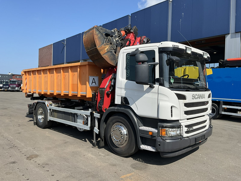 Scania P 320 HMF 12 Tonmeter Z-kraan + Kipper 11m³ - Tovornjak prekucnik, Tovornjak z dvigalom: slika 5 Scania P 320 HMF 12 Tonmeter Z-kraan + Kipper 11m³ - Tovornjak prekucnik, Tovornjak z dvigalom: slika 5