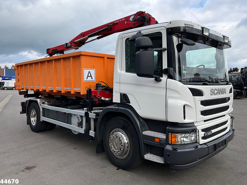 Scania P 320 HMF 12 Tonmeter Z-kraan + Kipper 11m³ - Tovornjak prekucnik, Tovornjak z dvigalom: slika 4 Scania P 320 HMF 12 Tonmeter Z-kraan + Kipper 11m³ - Tovornjak prekucnik, Tovornjak z dvigalom: slika 4