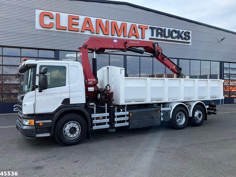 Scania P 340 Euro 6 CNG HMF 25 Tonmeter laadkraan Just 72.852 km! - Tovornjak prekucnik, Tovornjak z dvigalom: slika 2 Scania P 340 Euro 6 CNG HMF 25 Tonmeter laadkraan Just 72.852 km! - Tovornjak prekucnik, Tovornjak z dvigalom: slika 2