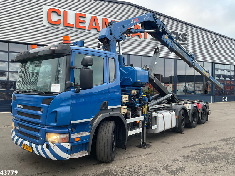 Scania P 360 8x2 Hiab 21 Tonmeter laadkraan - Kotalni prekucni tovornjak, Tovornjak z dvigalom: slika 1 Scania P 360 8x2 Hiab 21 Tonmeter laadkraan - Kotalni prekucni tovornjak, Tovornjak z dvigalom: slika 1