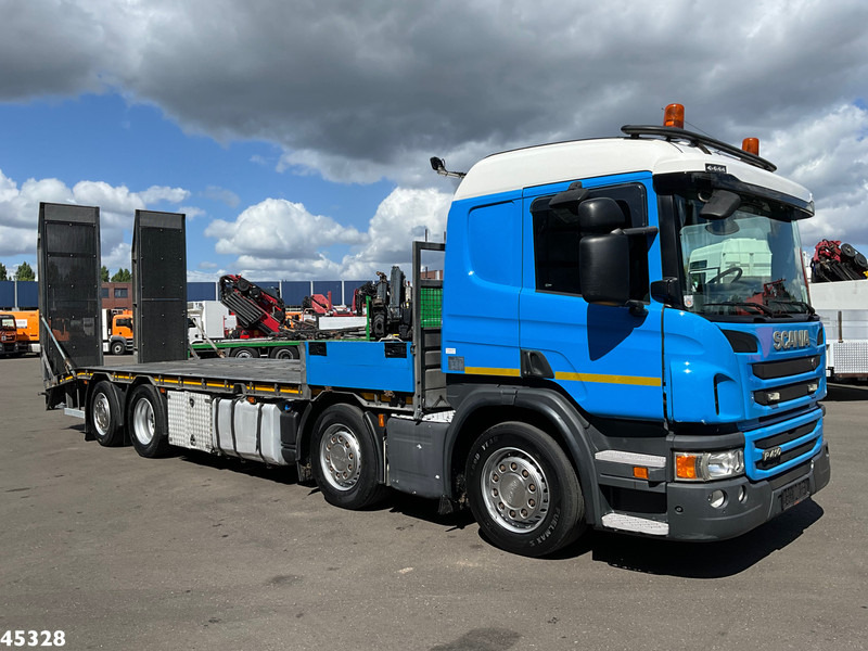 Scania P 410 8x2 Euro 6 Retarder Autotransporter met hydraulische oprijrampen - Tovornjak avtotransporter: slika 4 Scania P 410 8x2 Euro 6 Retarder Autotransporter met hydraulische oprijrampen - Tovornjak avtotransporter: slika 4