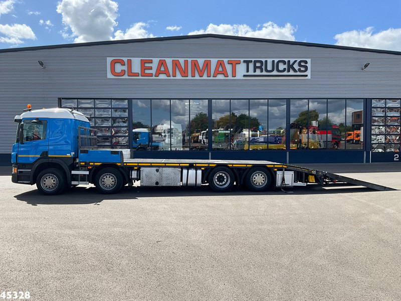 Scania P 410 8x2 Euro 6 Retarder Autotransporter met hydraulische oprijrampen - Tovornjak avtotransporter: slika 3 Scania P 410 8x2 Euro 6 Retarder Autotransporter met hydraulische oprijrampen - Tovornjak avtotransporter: slika 3