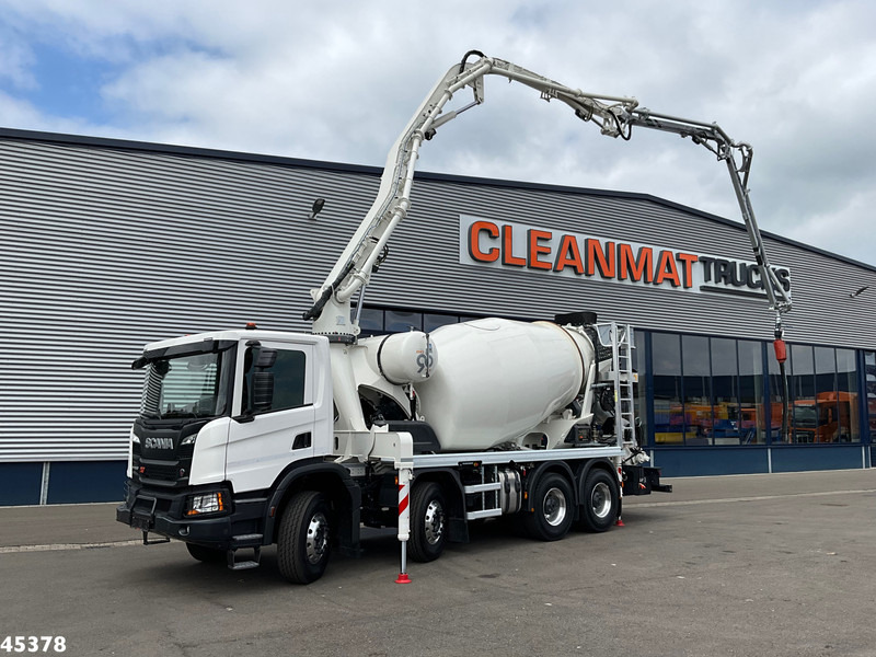 Scania P 450 XT 8x4 Euro 6 Retarder CIFA 7m³ Mixer + Pumi Pump 25 m³ NEW & UNUSED! - Avtomešalec: slika 1 Scania P 450 XT 8x4 Euro 6 Retarder CIFA 7m³ Mixer + Pumi Pump 25 m³ NEW & UNUSED! - Avtomešalec: slika 1